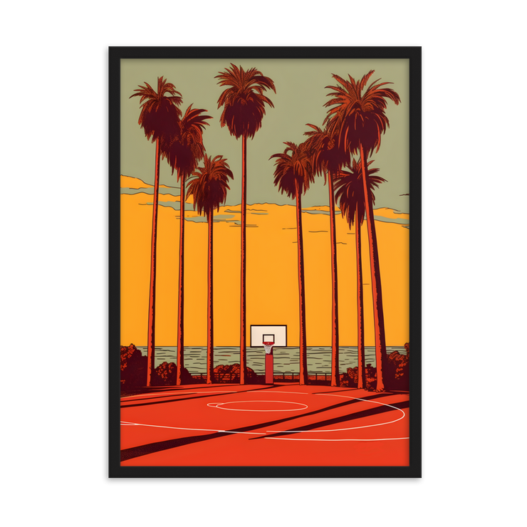 Red Hoops in LA