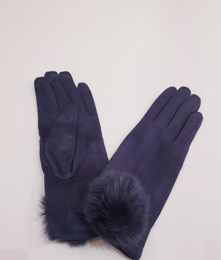 Guanti con Pompon