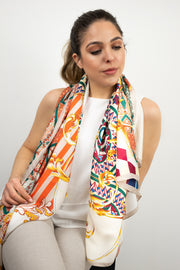 Foulard quadrato maxi Lory