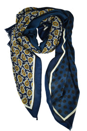 Foulard pois e paisley