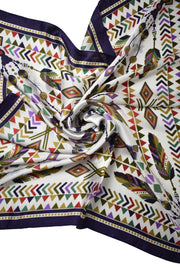 Foulard piume