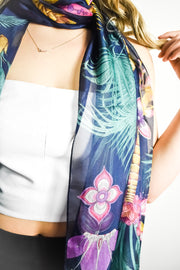 Foulard summer palm