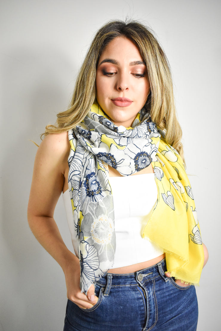 Foulard papaveri