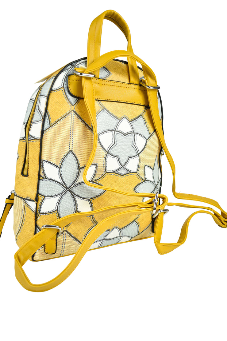 Zaino fiori giallo