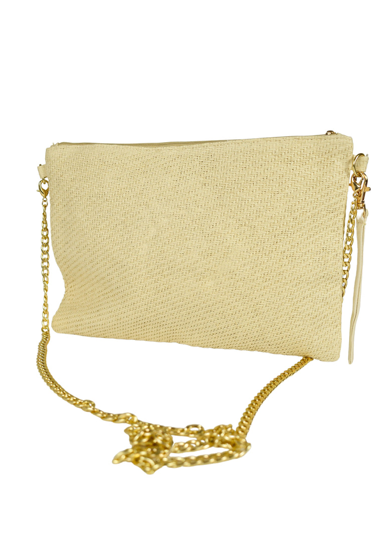 Pochette con tracolla conchiglie