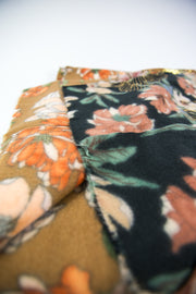 Sciarpa Fiori oro