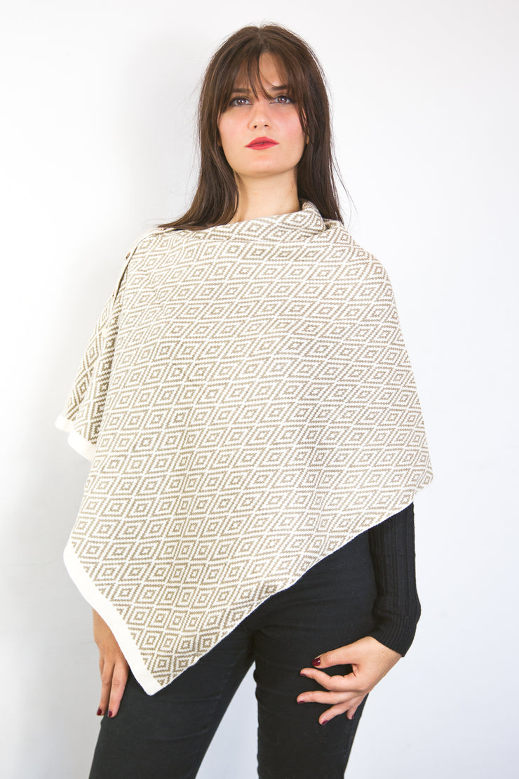 Poncho sciarpa