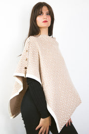 Poncho sciarpa