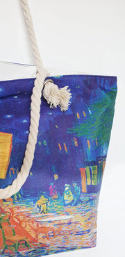 Borsa mare Terrazza del caffè la sera