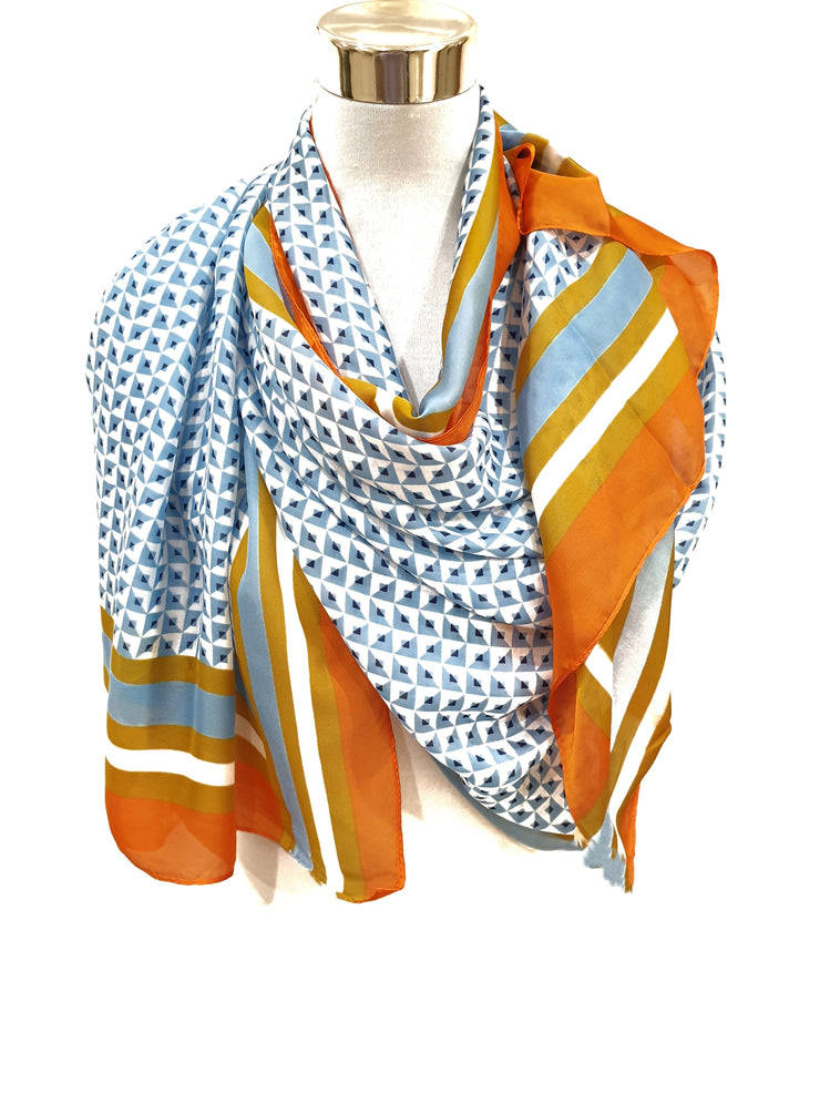 Foulard a Stampo Triangolini