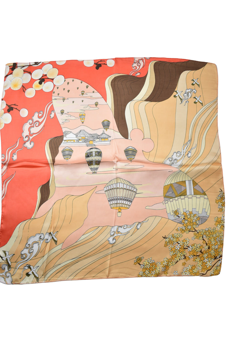 Foulard mongolfiere