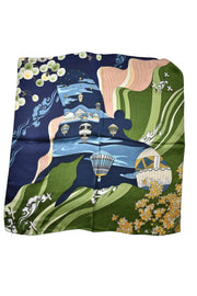 Foulard mongolfiere