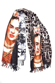 Sciarpa Frida Kahlo double face