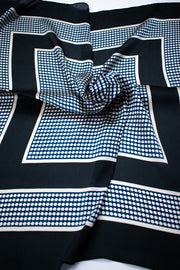 Foulard quadrato a pois