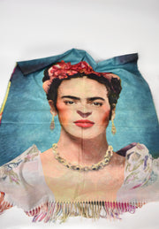 Sciarpa Frida Kahlo e Diego Rivera