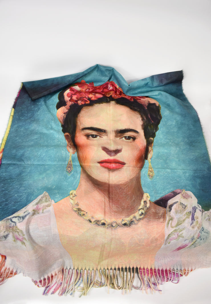 Sciarpa Frida Kahlo e Diego Rivera